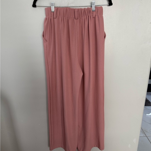 HALARA Women's Wide Leg Pants in Pink - Picture 2 of 3